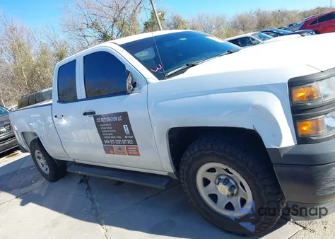 2015 Chevrolet Silverado 1500 Wt из США, поврежденный, VIN 1GCRCPEC7FZ344133